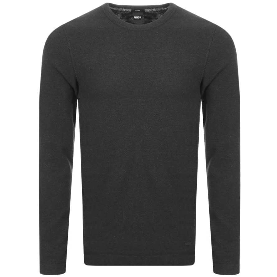 Alternative Image for ProductBOSS Long Sleeved Tempest T Shirt Black1